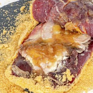 Cachopo de Ternera de Cecina, queso de cabra y cebolla caramelizada 700g