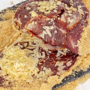 Cachopo de Ternera de cabecero de lomo y queso manchego 700g